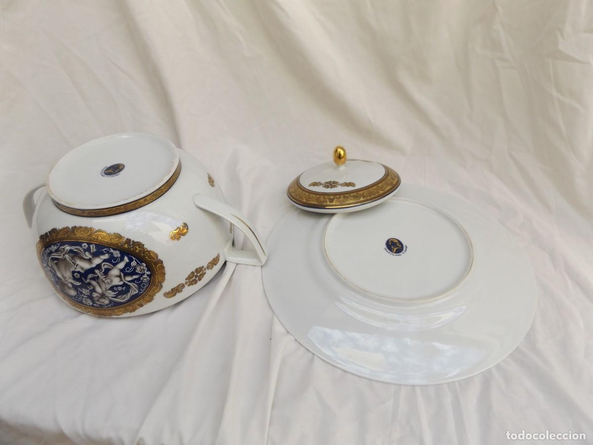 Antig&uuml;edades: sopera con plato de Limoges - Foto 6