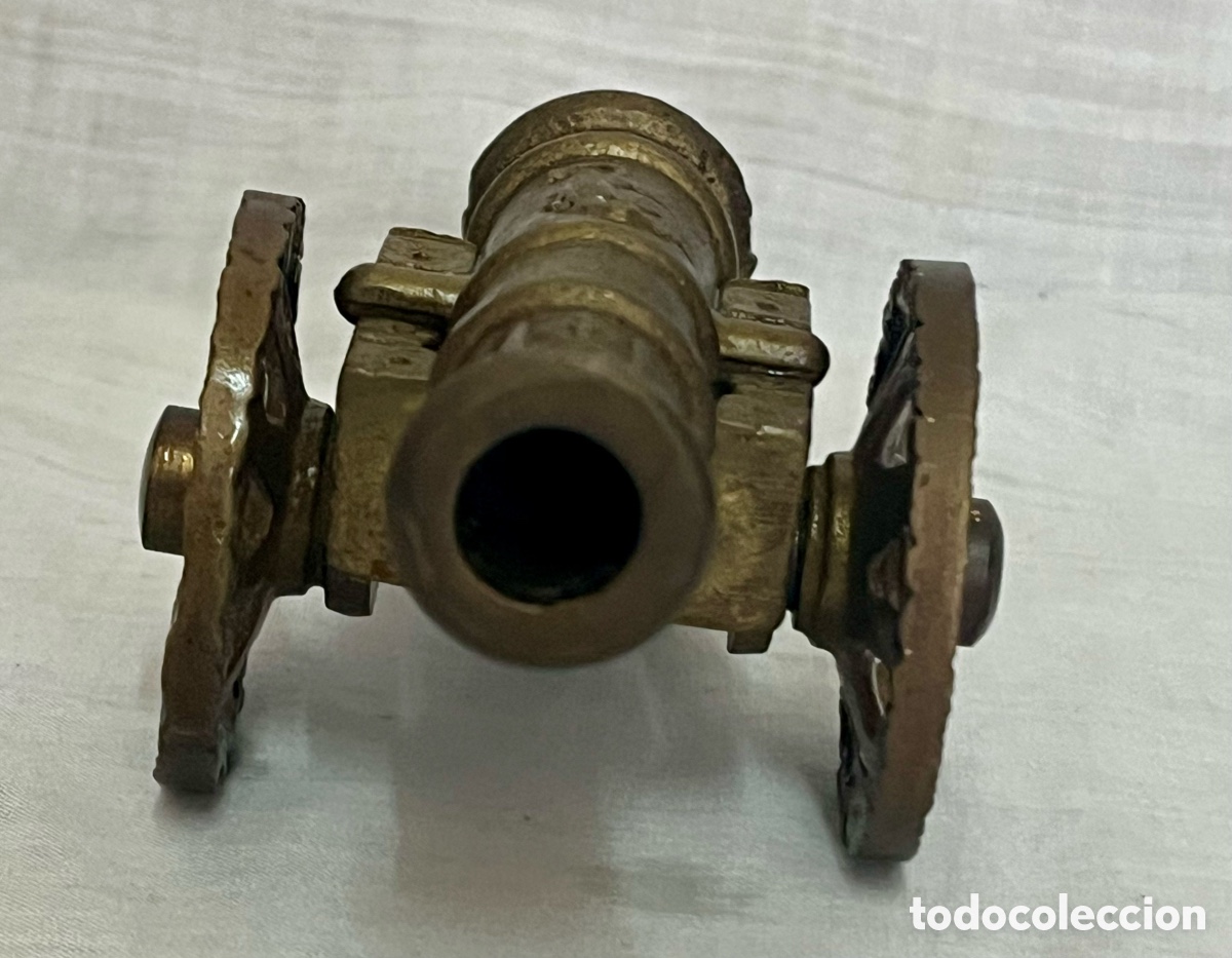 Antig&uuml;edades: CA&Ntilde;&Oacute;N DE BRONCE ANTIGUO - Foto 7
