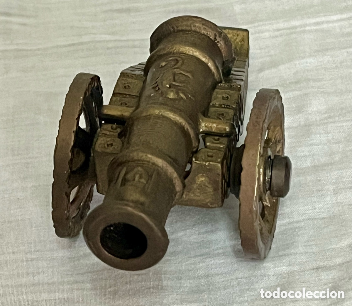 Antig&uuml;edades: CA&Ntilde;&Oacute;N DE BRONCE ANTIGUO - Foto 1