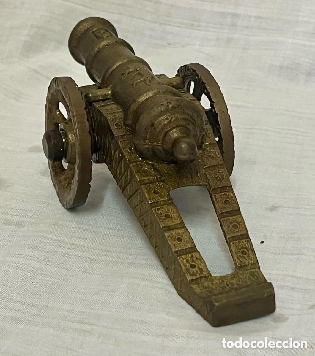Antig&uuml;edades: CA&Ntilde;&Oacute;N DE BRONCE ANTIGUO - Foto 11