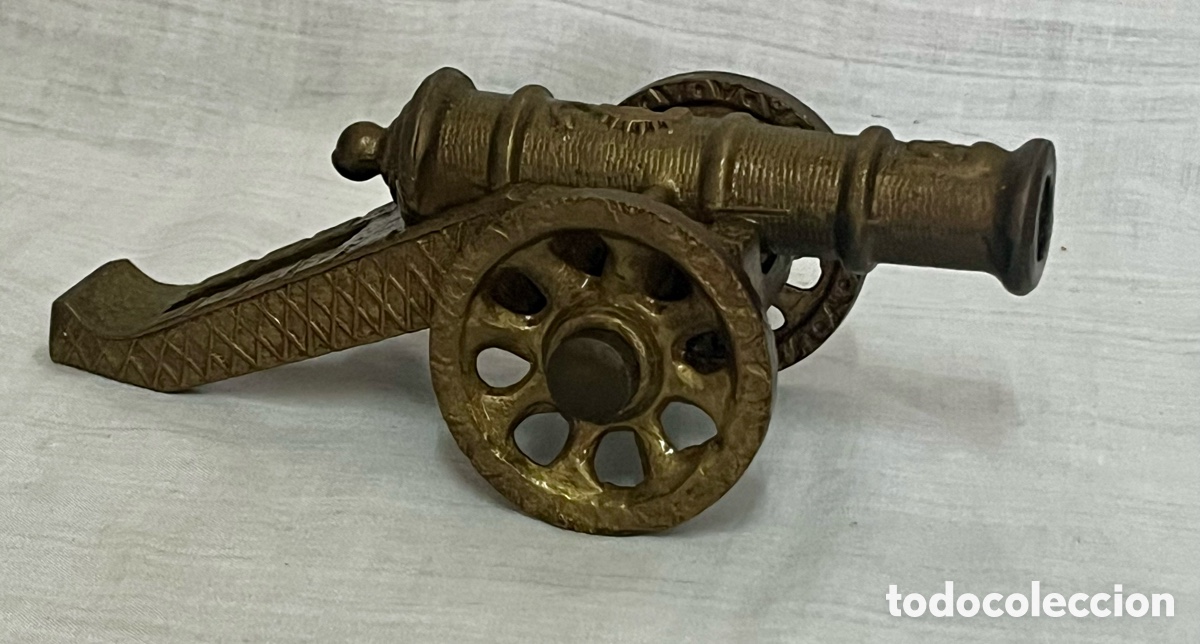 Antig&uuml;edades: CA&Ntilde;&Oacute;N DE BRONCE ANTIGUO - Foto 6