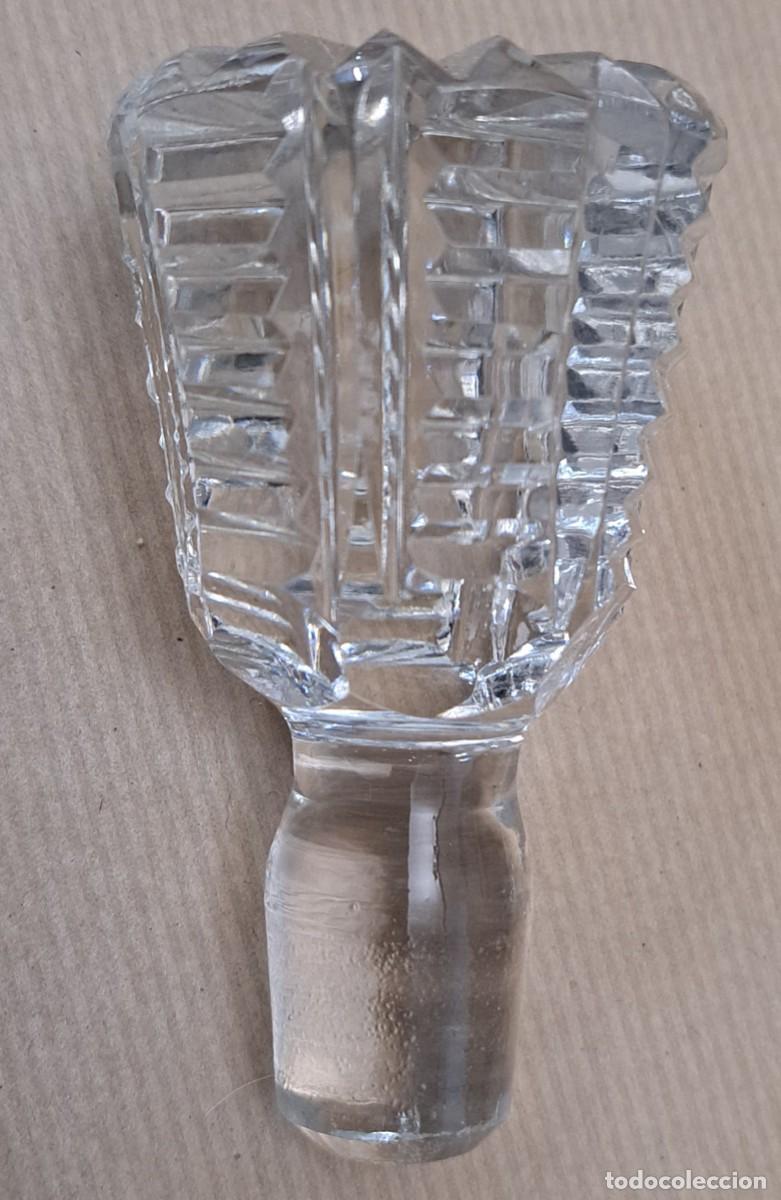 Antig&uuml;edades: 3 tapones de cristal tallado - Foto 2