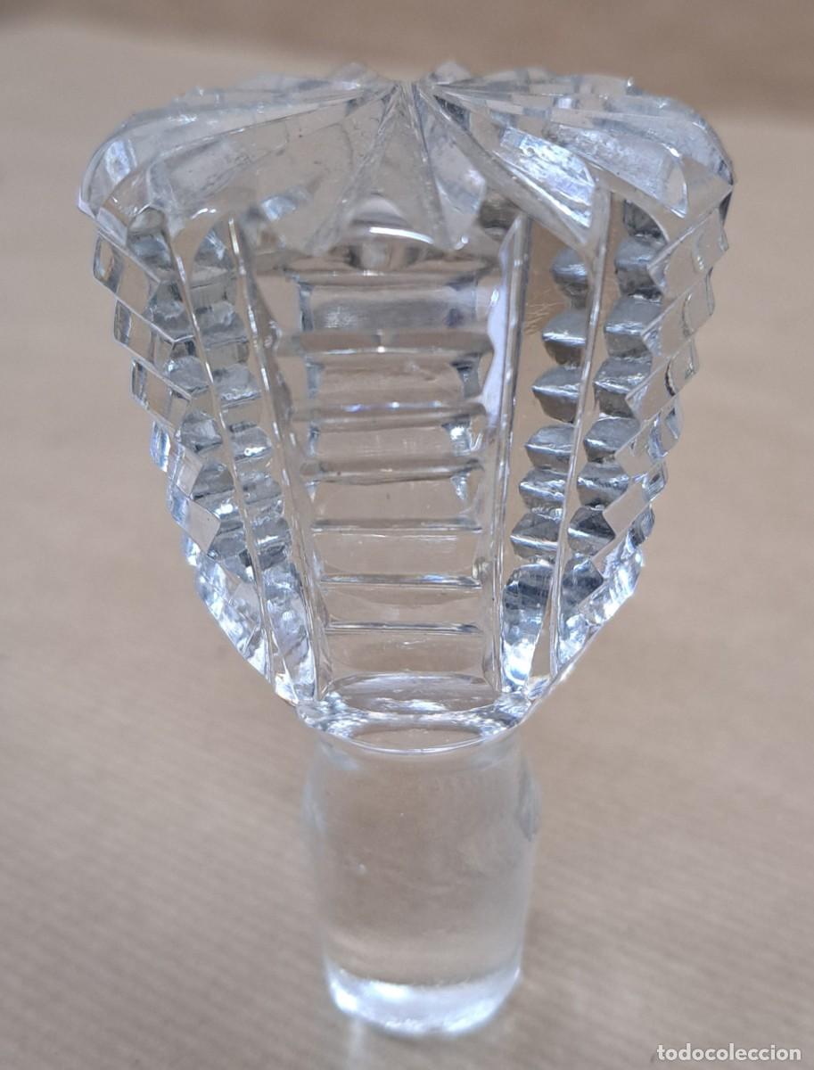 Antig&uuml;edades: 3 tapones de cristal tallado - Foto 4