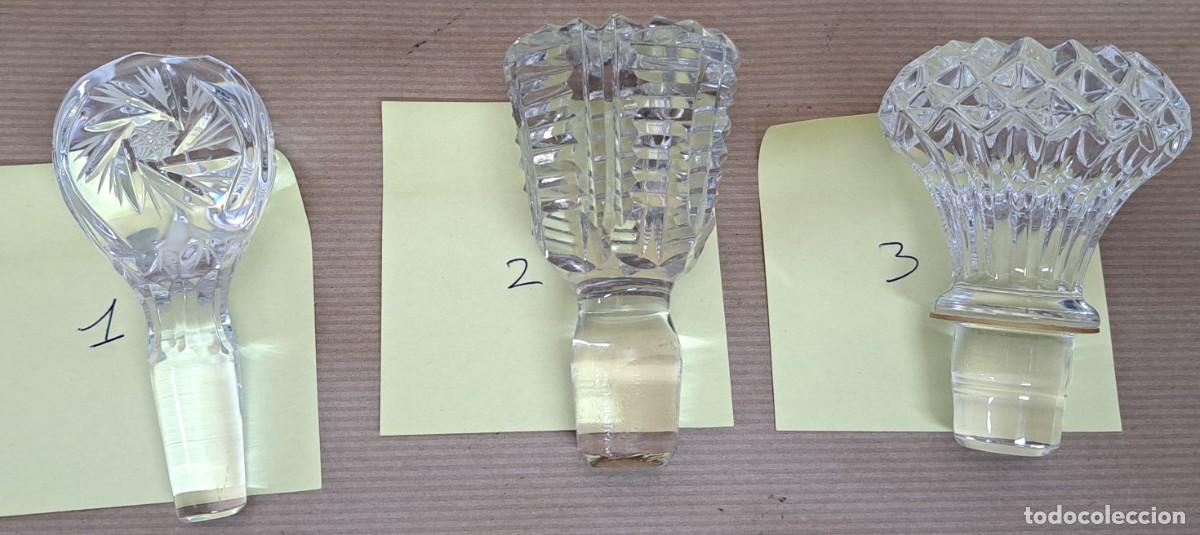 Antig&uuml;edades: 3 tapones de cristal tallado - Foto 16
