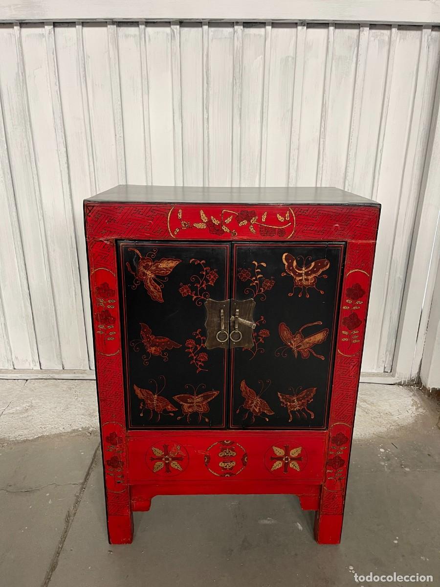 Antig&uuml;edades: comoda oriental restaurada - Foto 1