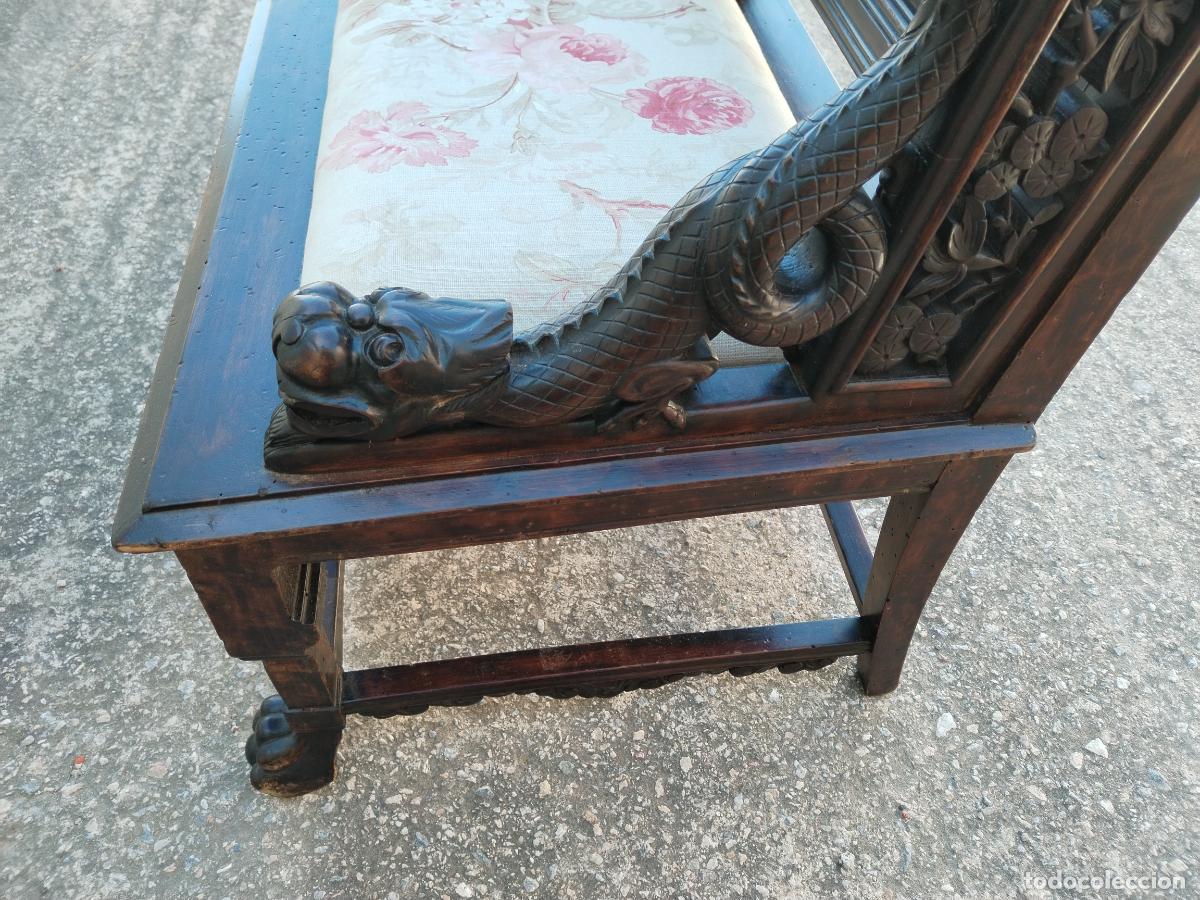 Antig&uuml;edades: sillon antiguo chino throne chair - Foto 6