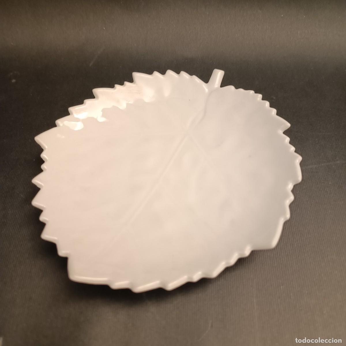 Antig&uuml;edades: HOJA EN PORCELANA KPM - Foto 3