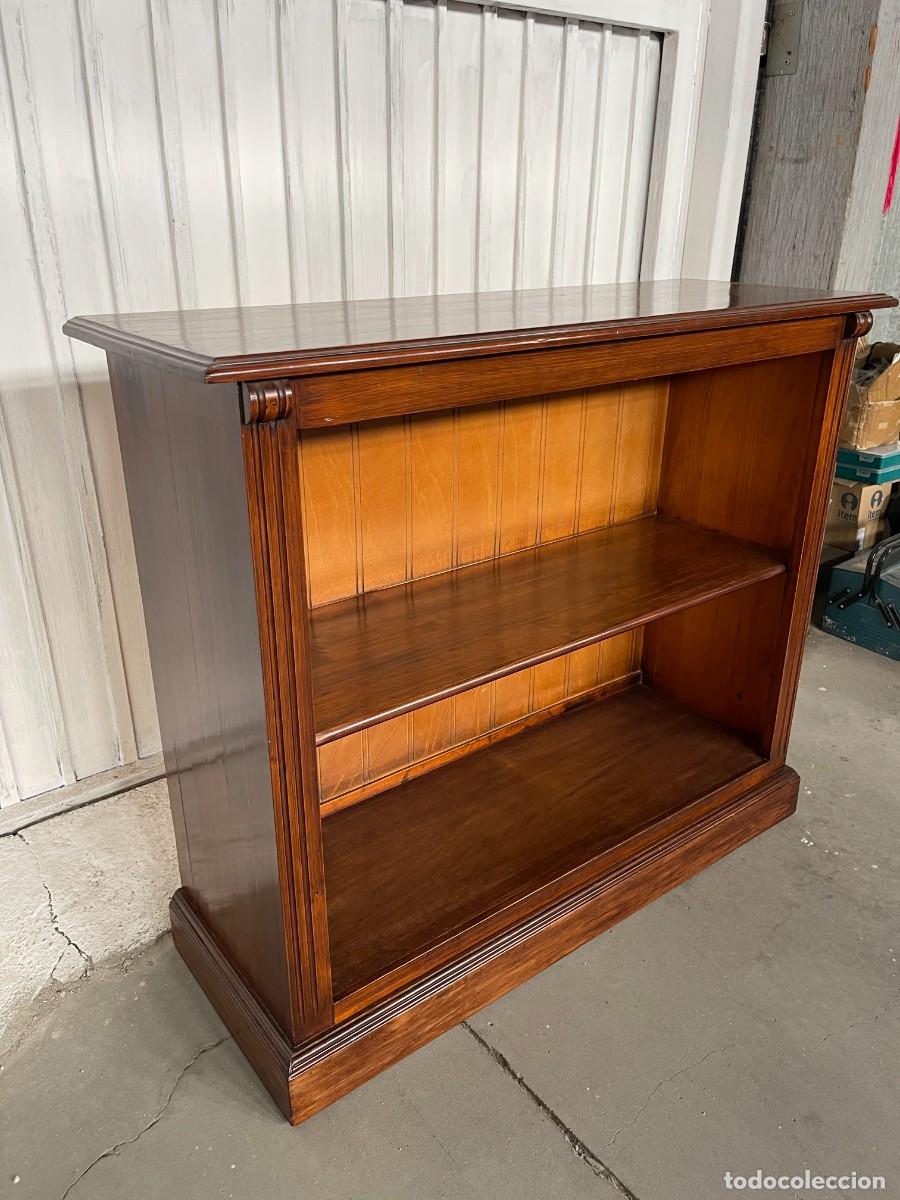Antig&uuml;edades: estanteria madera maciza - Foto 2