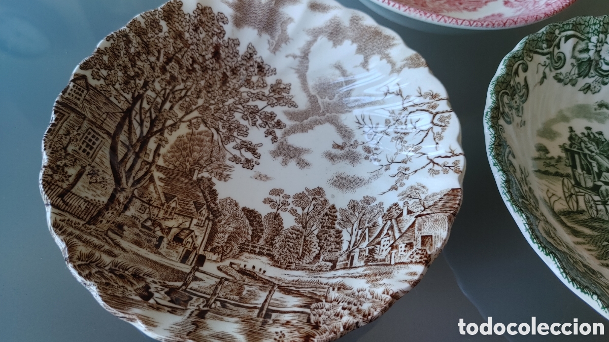 Antig&uuml;edades: Cuencos de porcelana inglesa - Foto 2