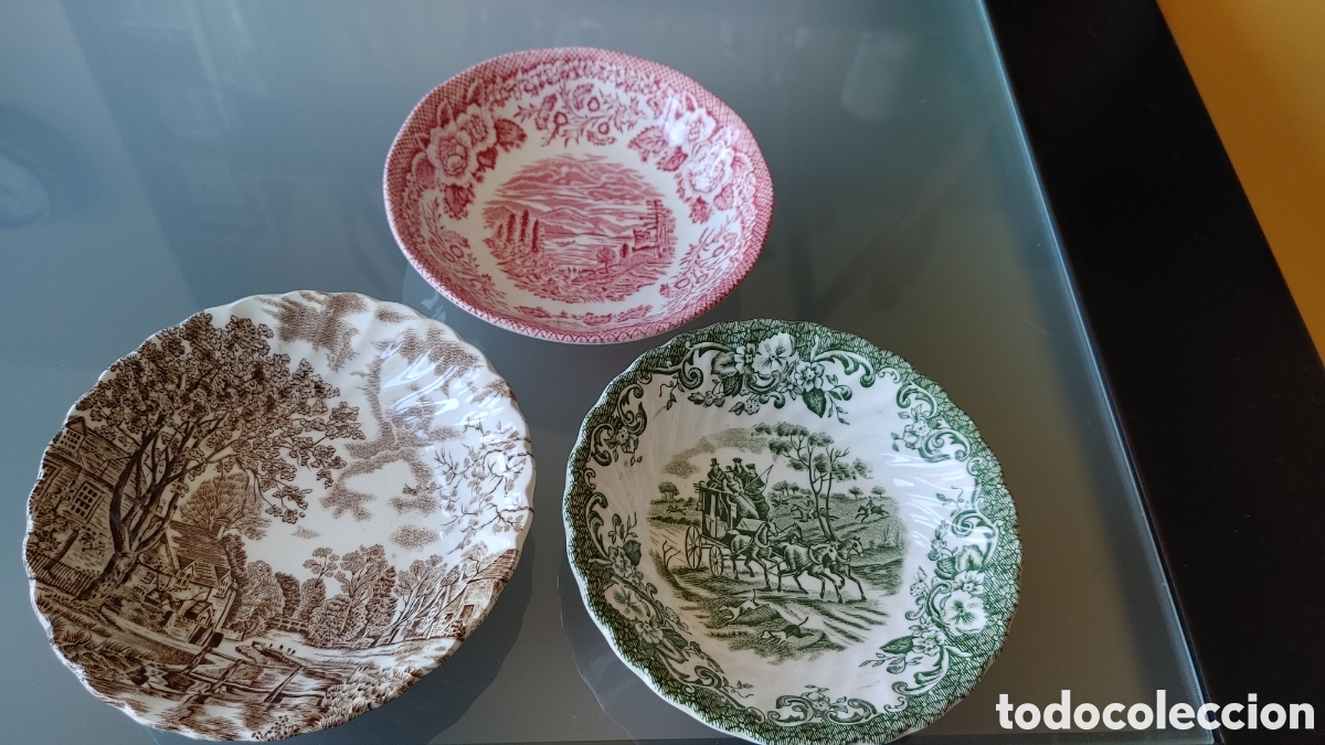 Antig&uuml;edades: Cuencos de porcelana inglesa - Foto 1