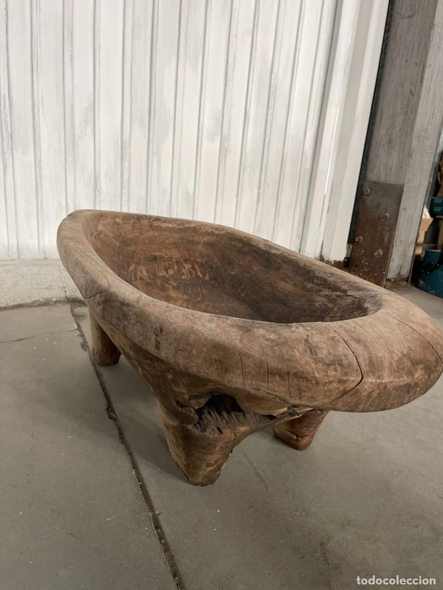 Antig&uuml;edades: tronco madera maciza - Foto 7