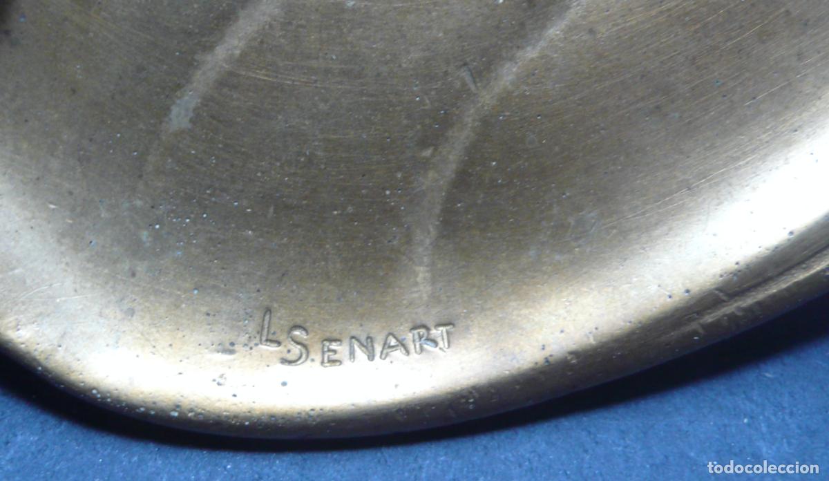 Antig&uuml;edades: PEQUE&Ntilde;A BANDEJA DE BRONCE - Foto 3