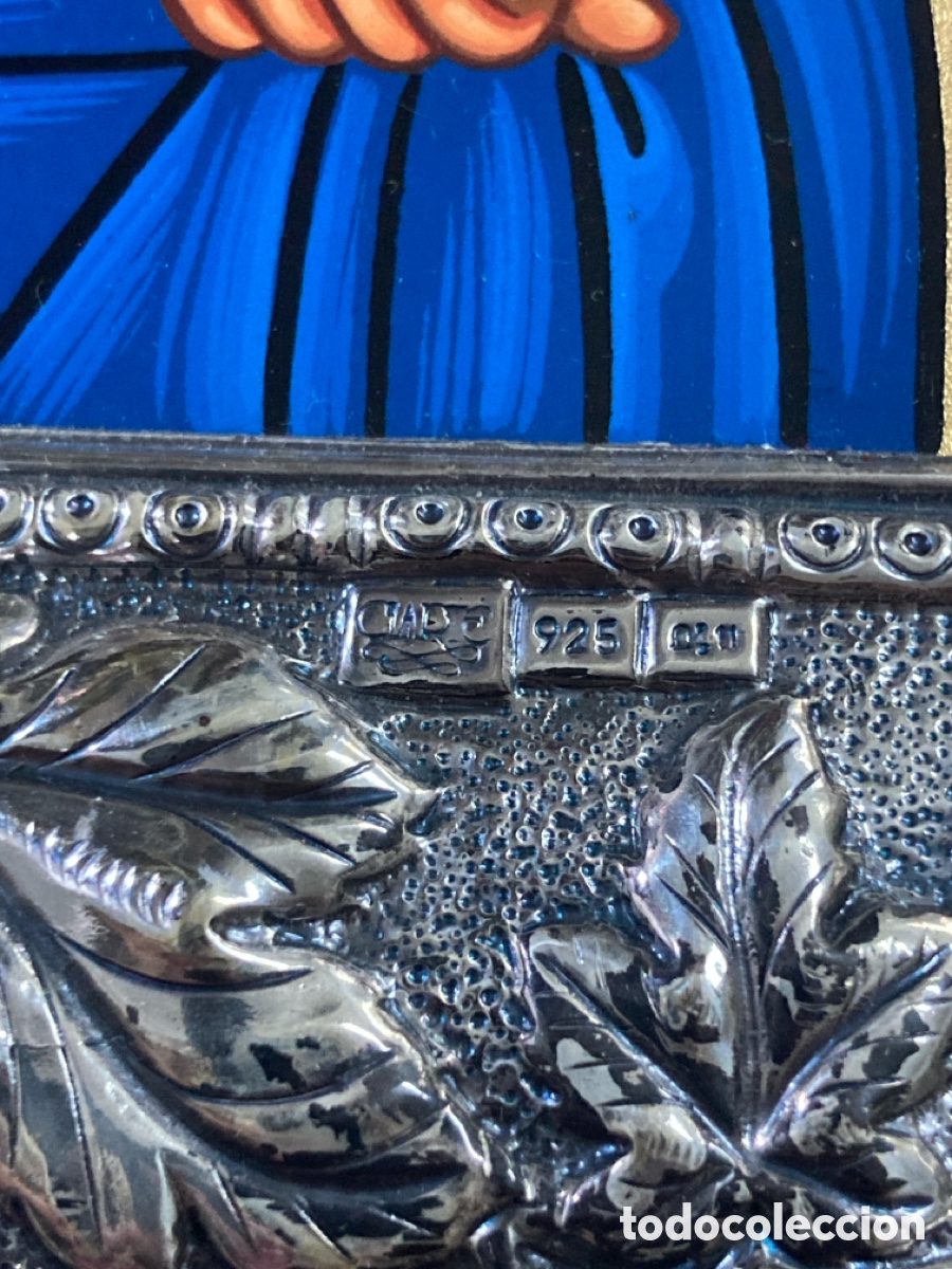 Antig&uuml;edades: CUADRO PANTOCRATOR, ICONO PLATA - Foto 4