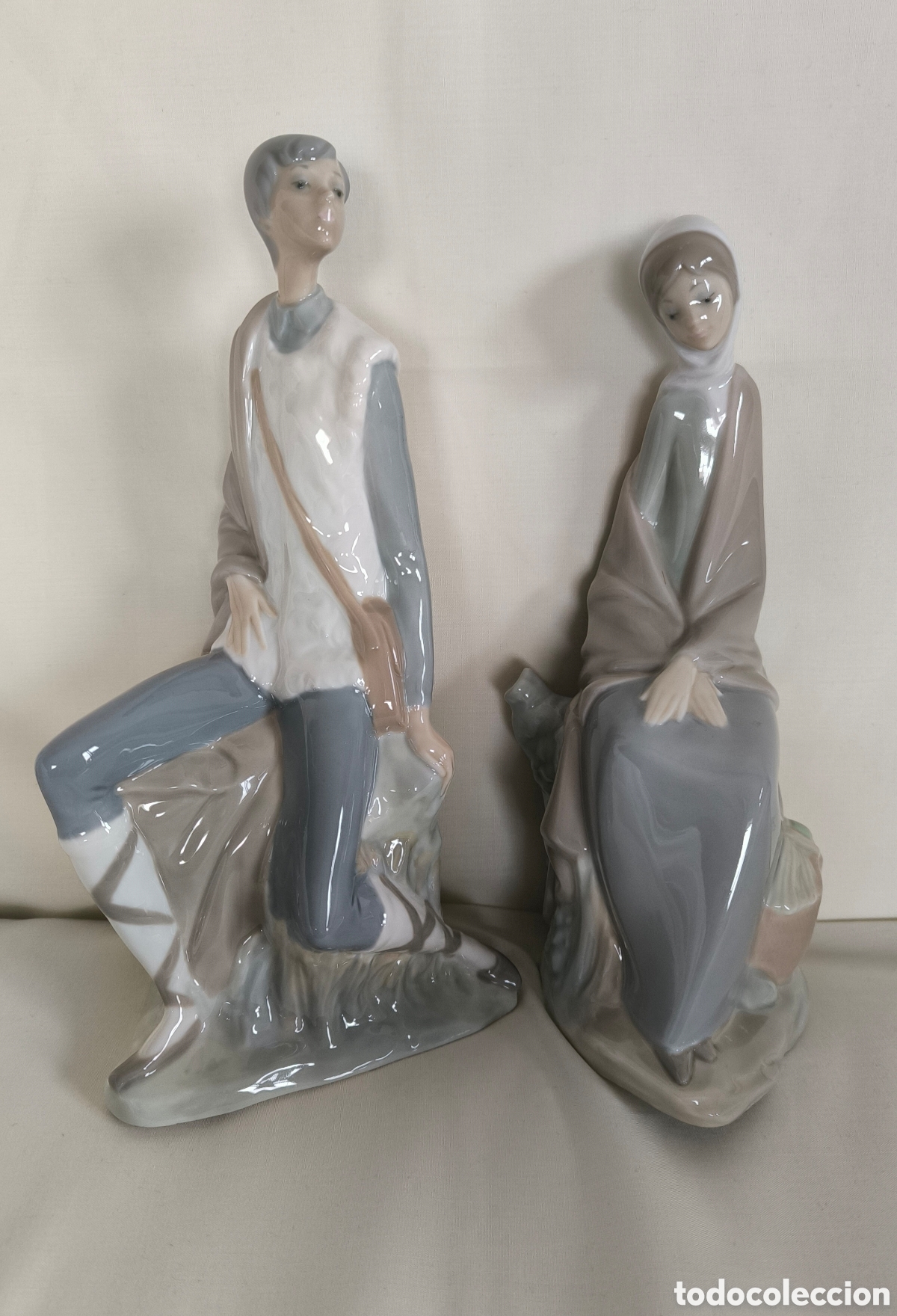 Antig&uuml;edades: Pastores Lladr&oacute;, pareja - Foto 4
