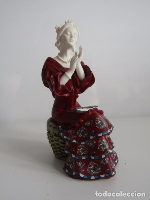 Antiques: PRECIOSO FLAMENCA DANDO PALMAS DE PORCELANA DE NADAL NUMERADA 1509 DISE&Ntilde;ADA POR VALIENTE