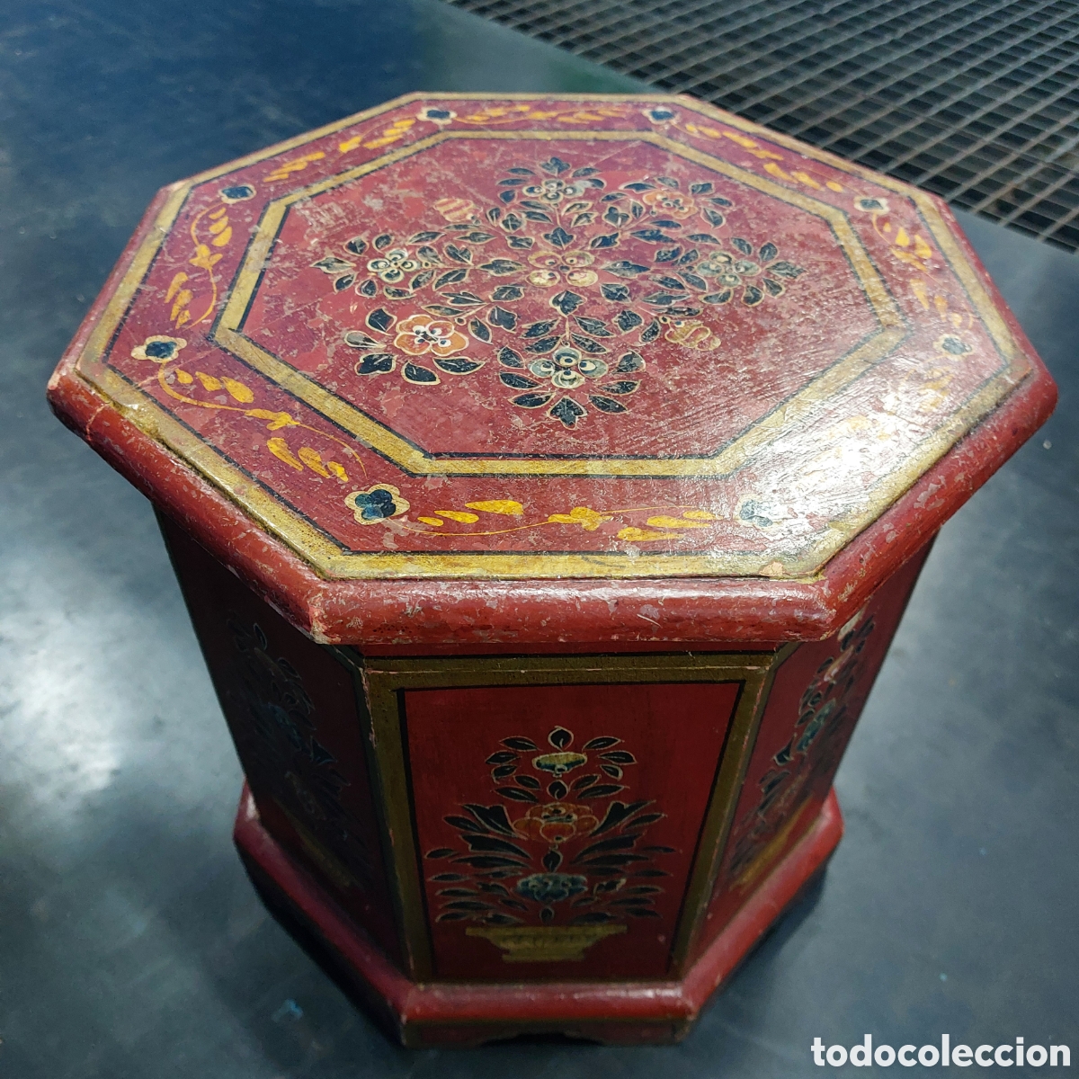 Antig&uuml;edades: Caja Joyero Madera Estilo Arabe - Foto 1