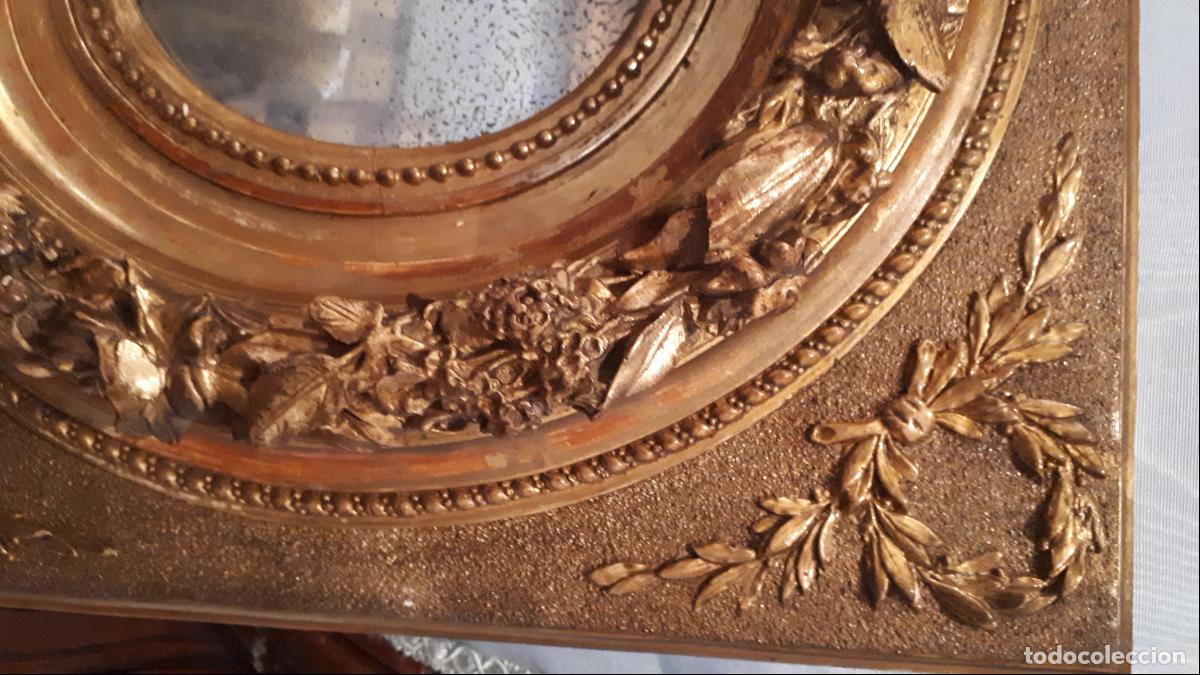 Antig&uuml;edades: Marco dorado siglo XIX. - Foto 2