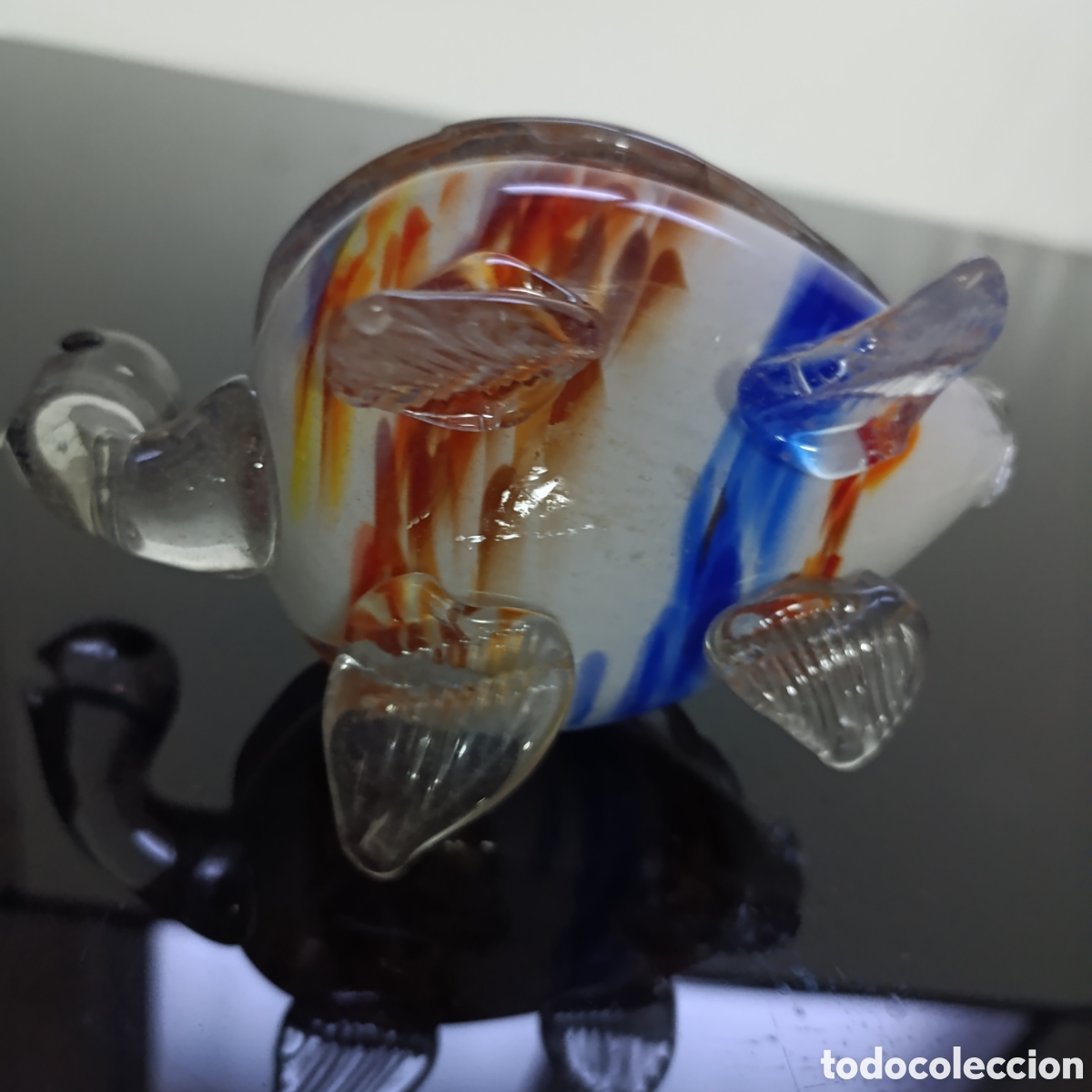 Antig&uuml;edades: GRAN TORTUGA MURANO,20 CM LONGITUD - Foto 4