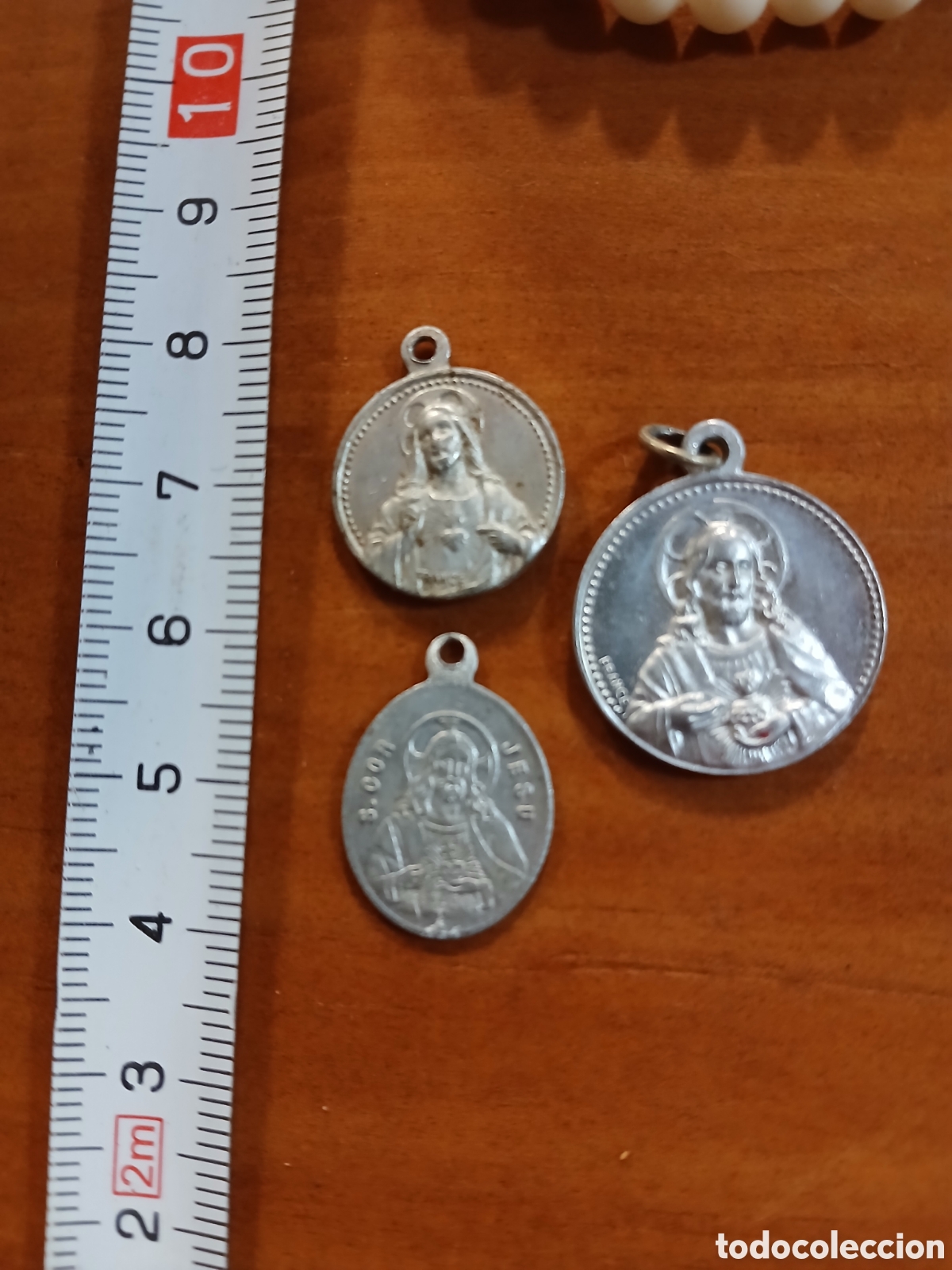 Antig&uuml;edades: Lote Medalla virgo carmeli - Foto 2