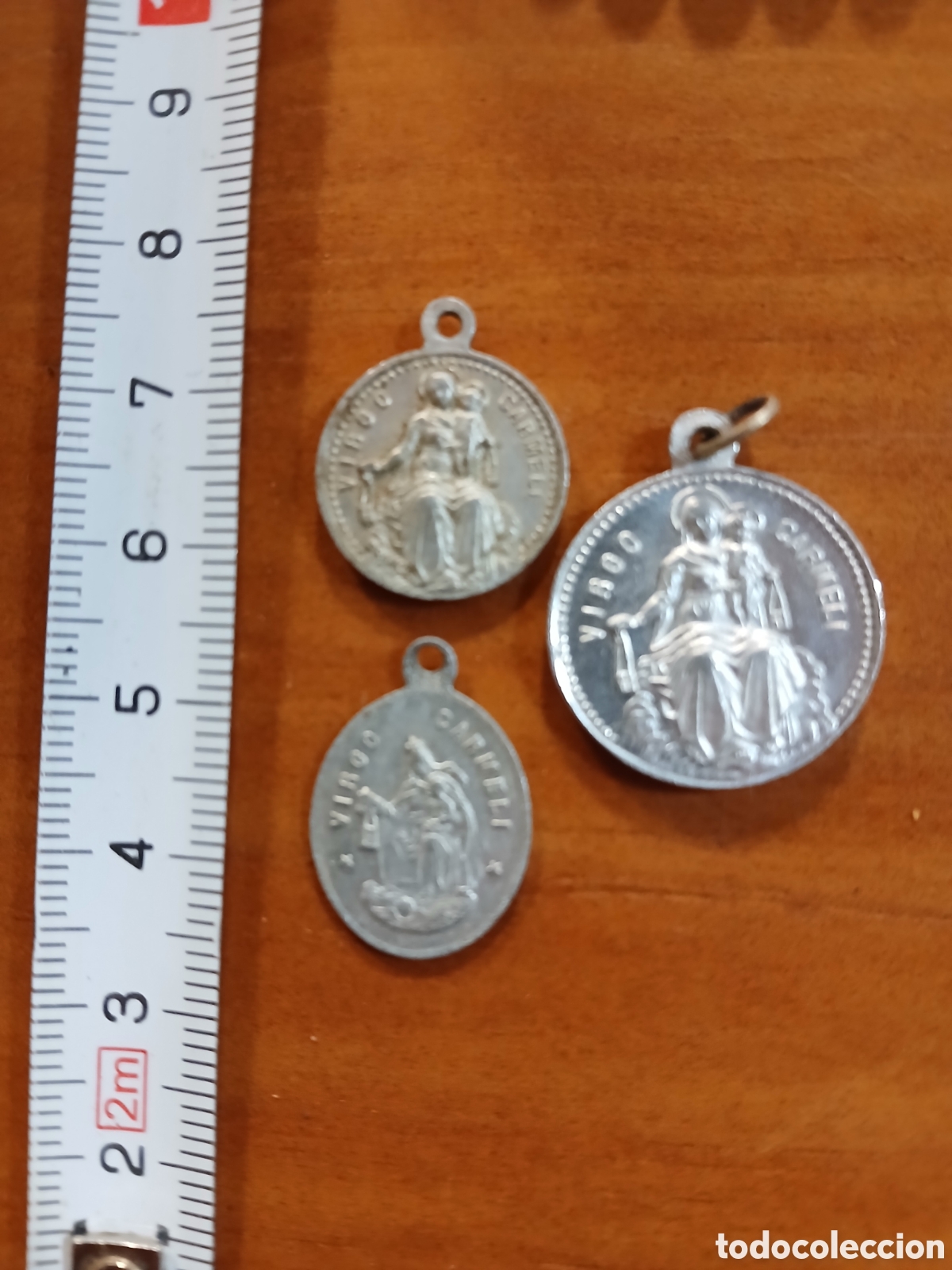 Antig&uuml;edades: Lote Medalla virgo carmeli - Foto 1