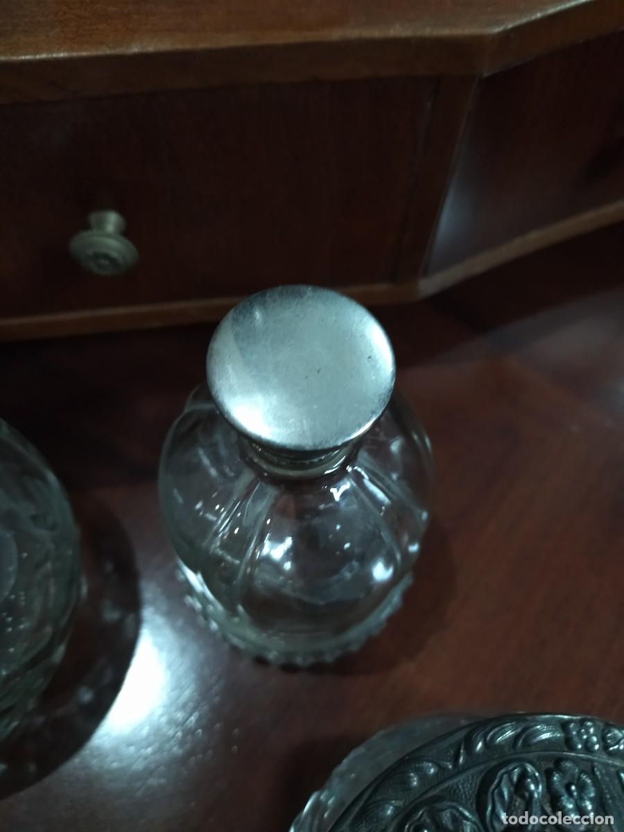 Antig&uuml;edades: Juego de tocador 3piezas - Foto 6