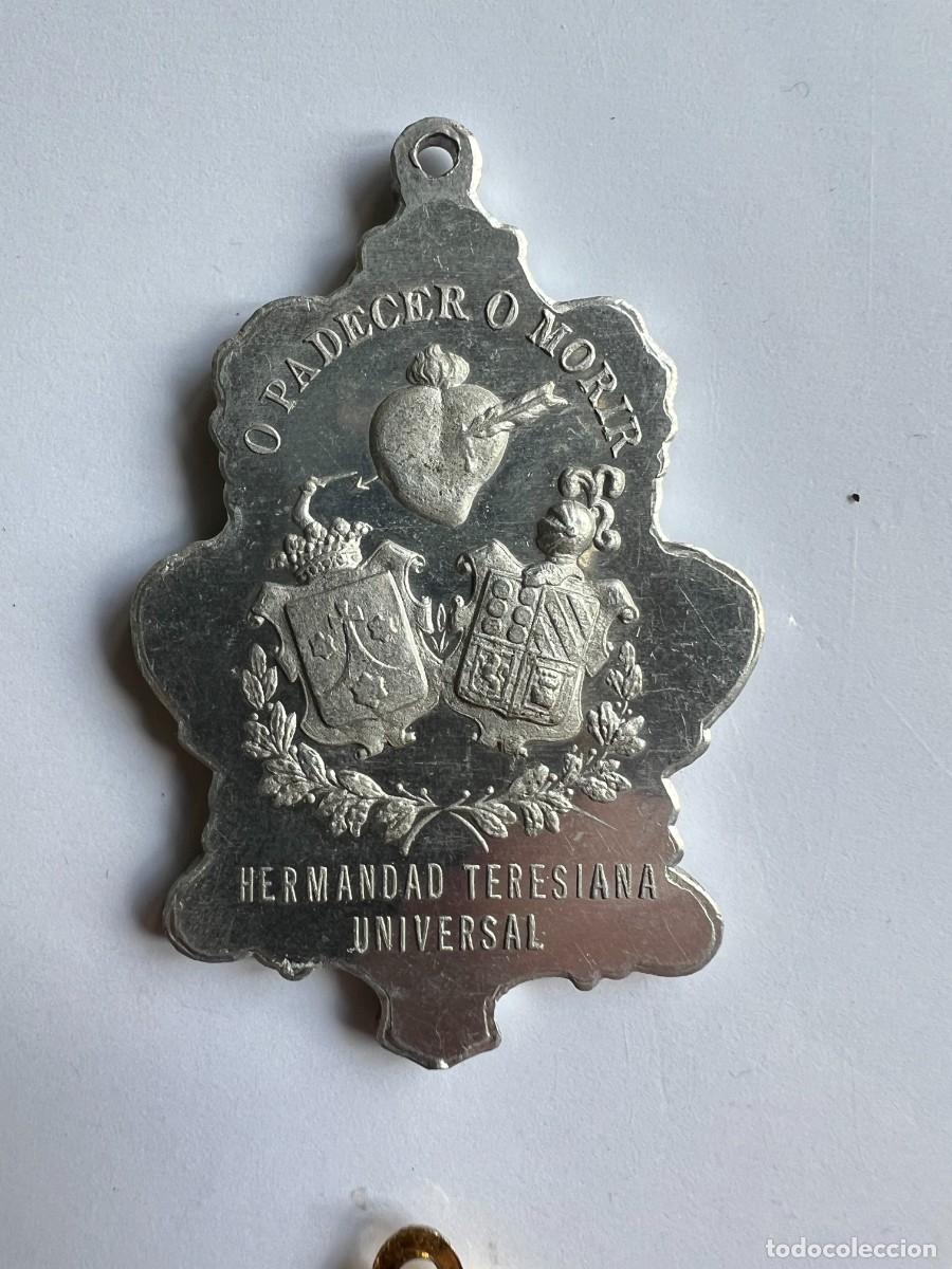 Antig&uuml;edades: Lote de 4 medallas religiosas - Foto 3