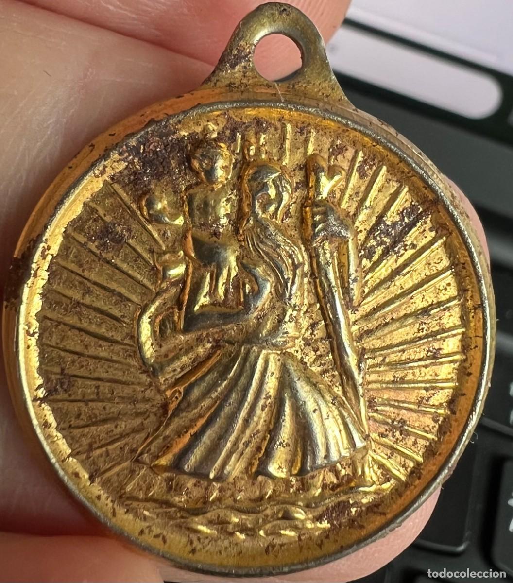 Antig&uuml;edades: Lote de 4 medallas religiosas - Foto 5