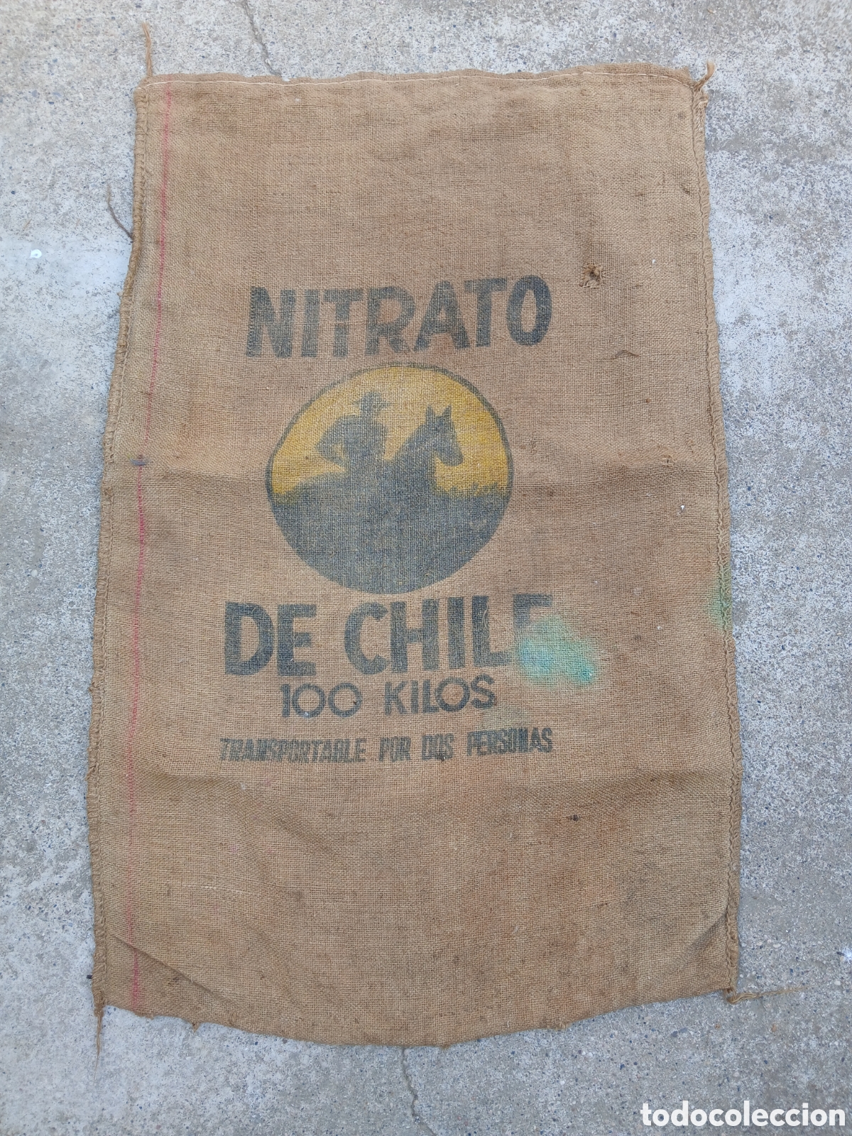 Antig&uuml;edades: Saco nitrato de chile - Foto 1