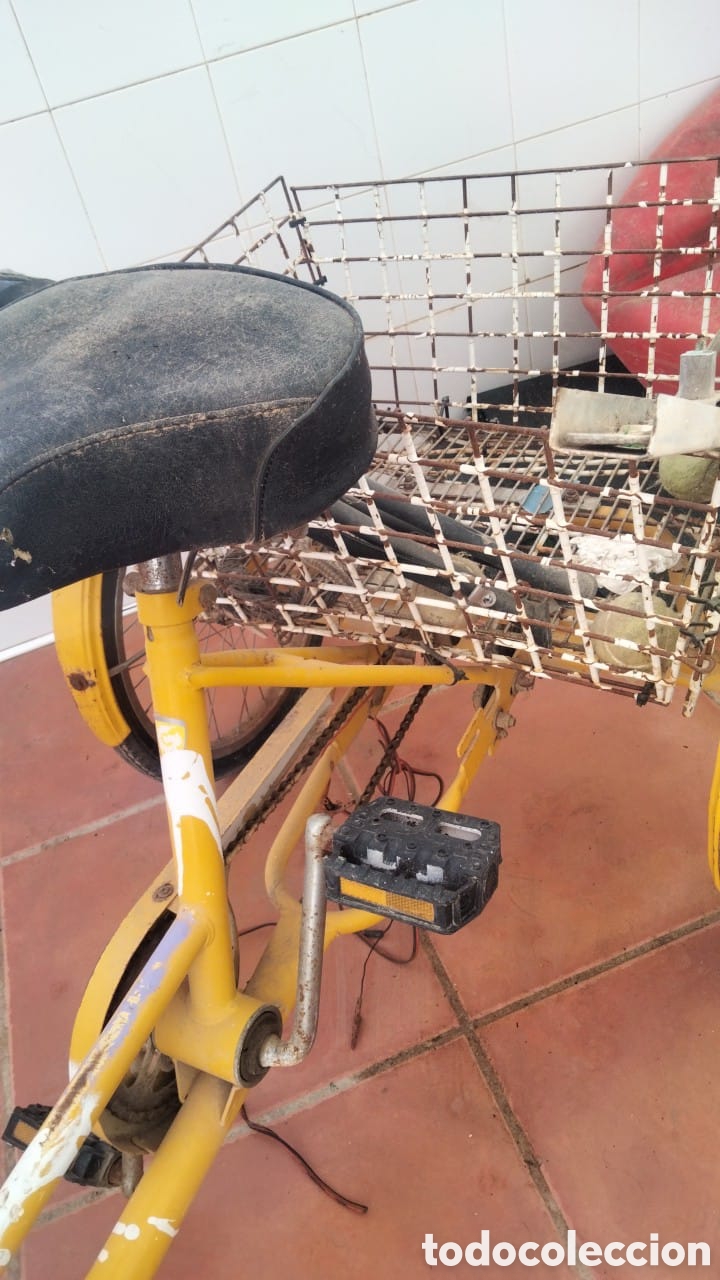 Antig&uuml;edades: Bicicleta de tres ruedas Gomier - Foto 3