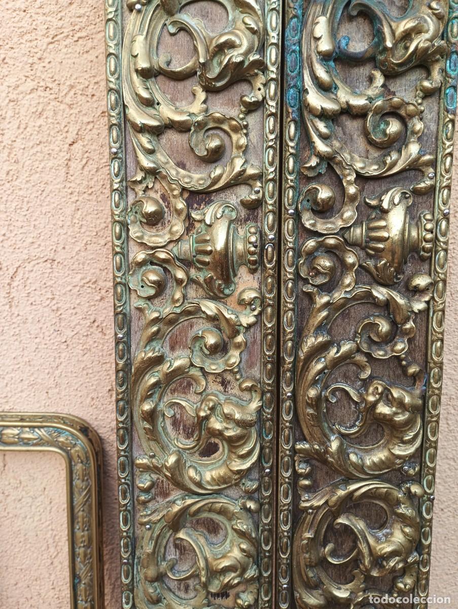 Antig&uuml;edades: CAMA DE BRONCE-ANTIGUA. - Foto 3