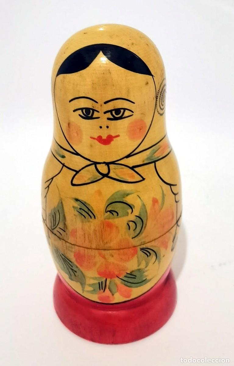 Antig&uuml;edades: Matryoshka original URSS de 14cm - Foto 1