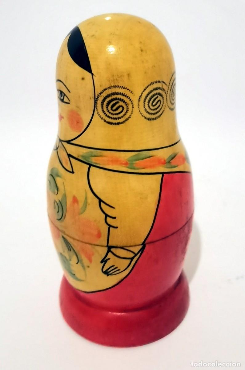 Antig&uuml;edades: Matryoshka original URSS de 14cm - Foto 2