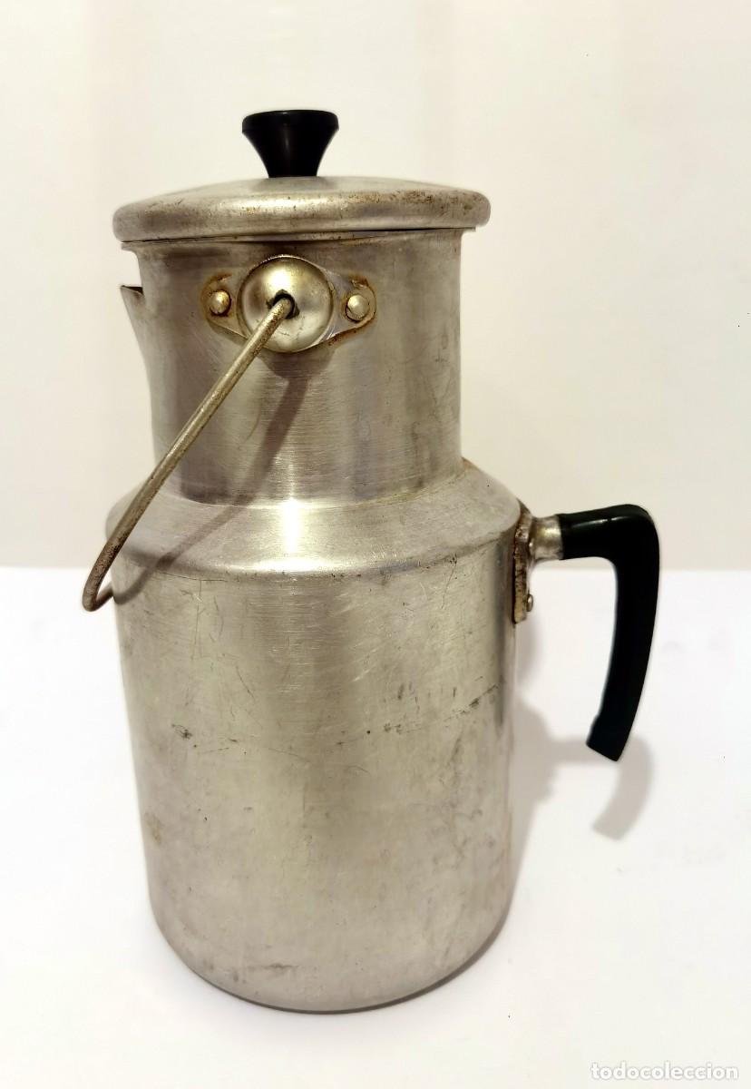 Antig&uuml;edades: Antigua aceitera de 27cm de alto - Foto 3