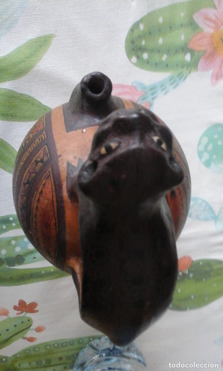 Antig&uuml;edades: quinque de terracota jaguar - Foto 4