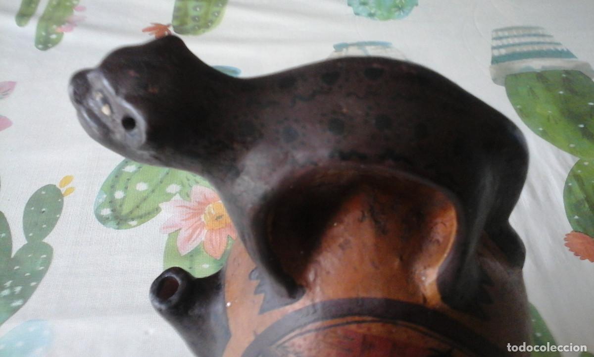 Antig&uuml;edades: quinque de terracota jaguar - Foto 5