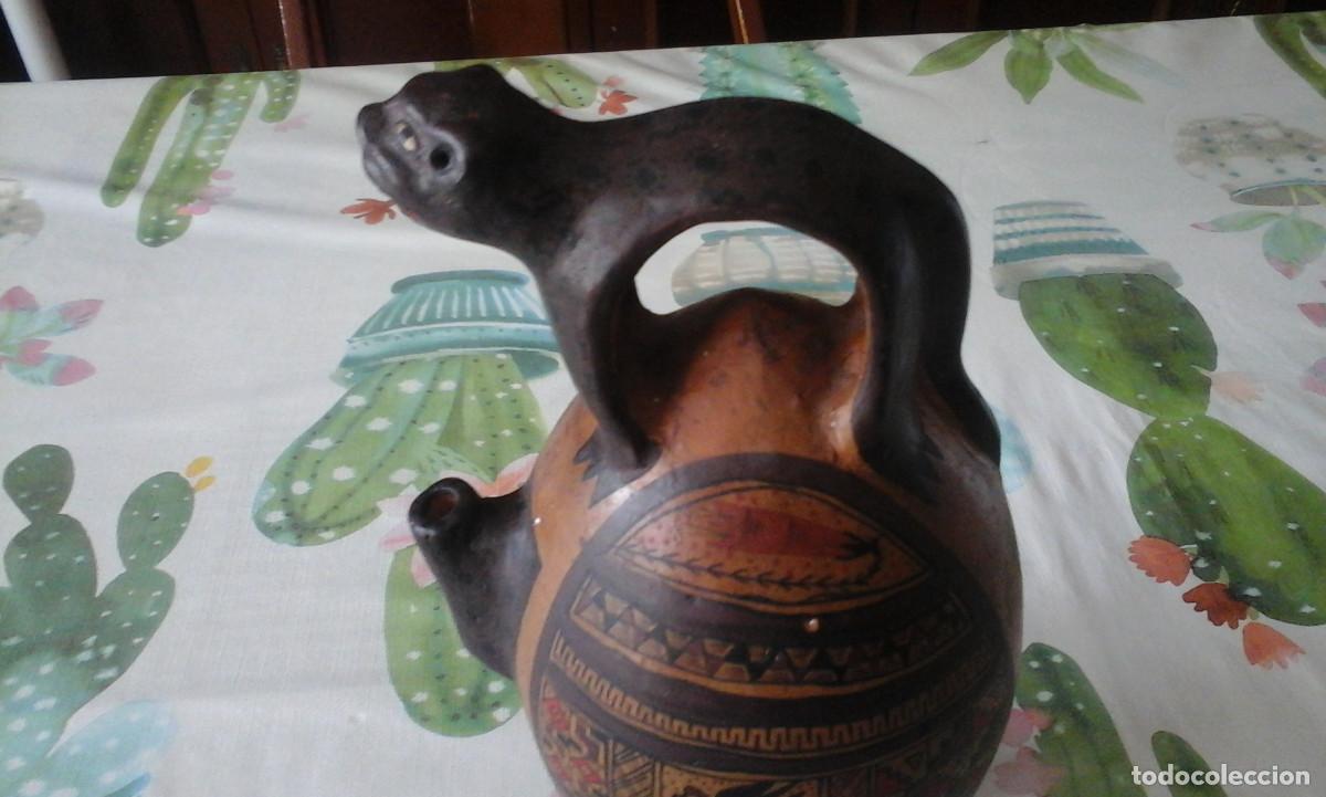 Antig&uuml;edades: quinque de terracota jaguar - Foto 6