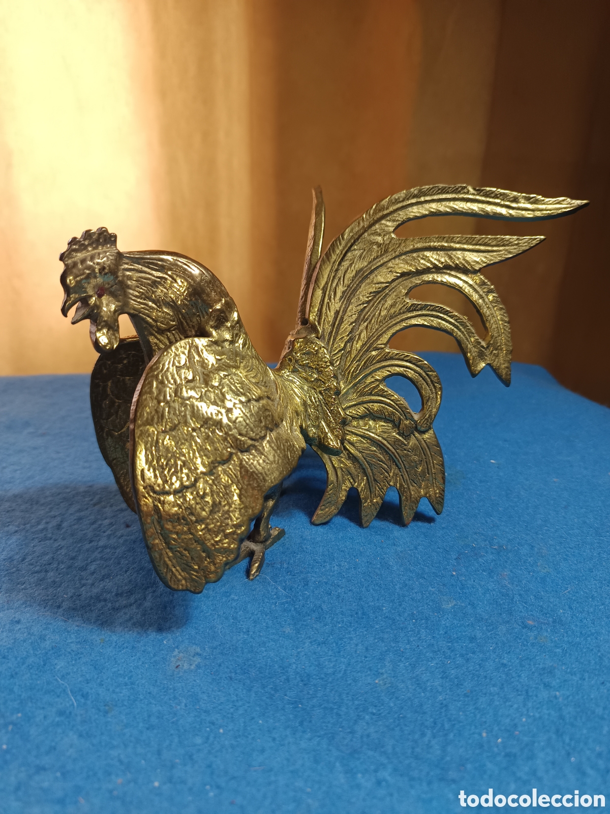 Antig&uuml;edades: Gallo de pelea de bronce - Foto 3