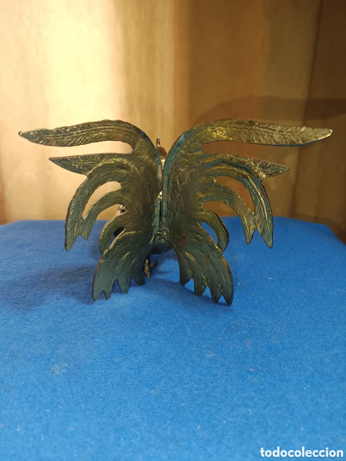 Antig&uuml;edades: Gallo de pelea de bronce - Foto 4