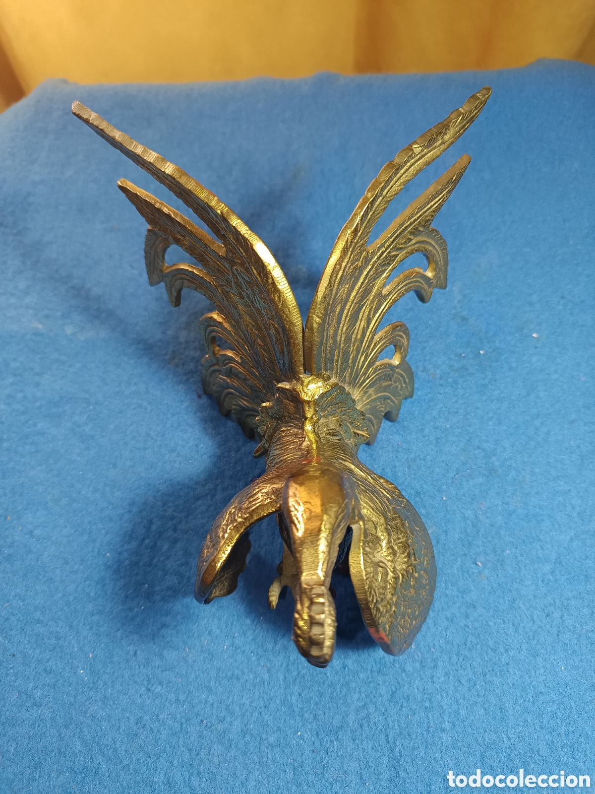 Antig&uuml;edades: Gallo de pelea de bronce - Foto 5