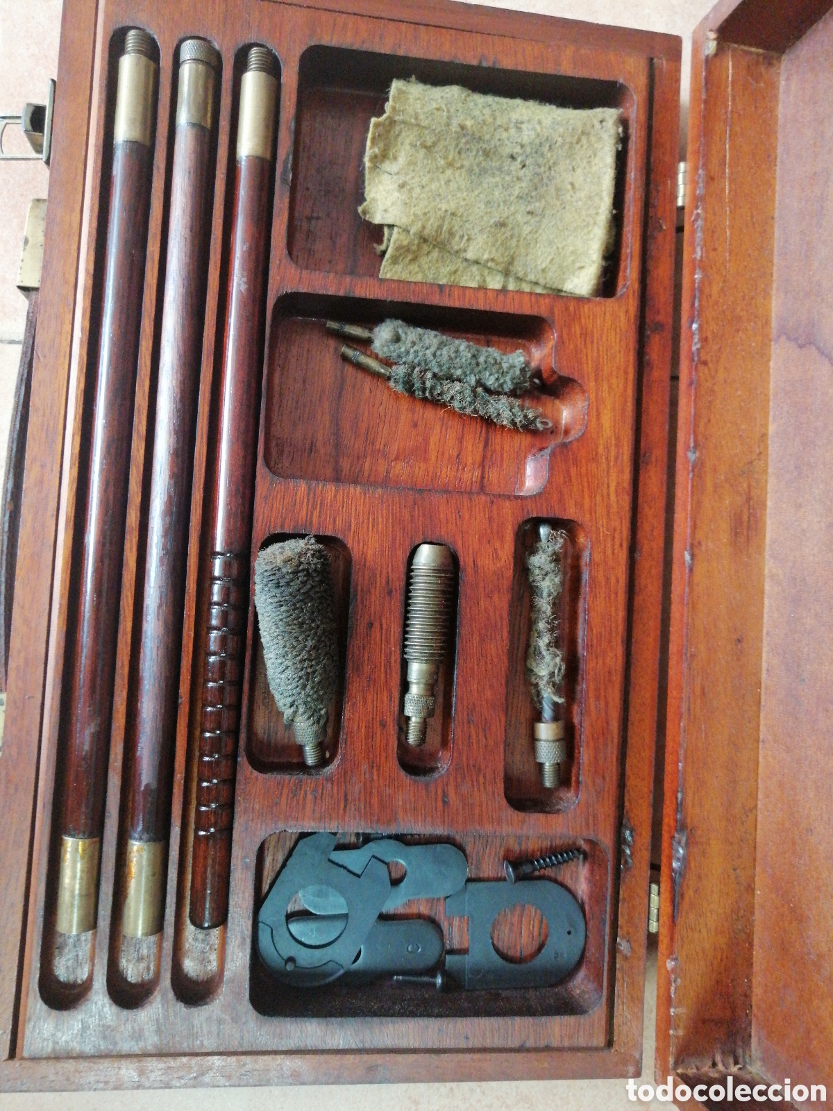 Antig&uuml;edades: Kit para limpieza de armas - Foto 3
