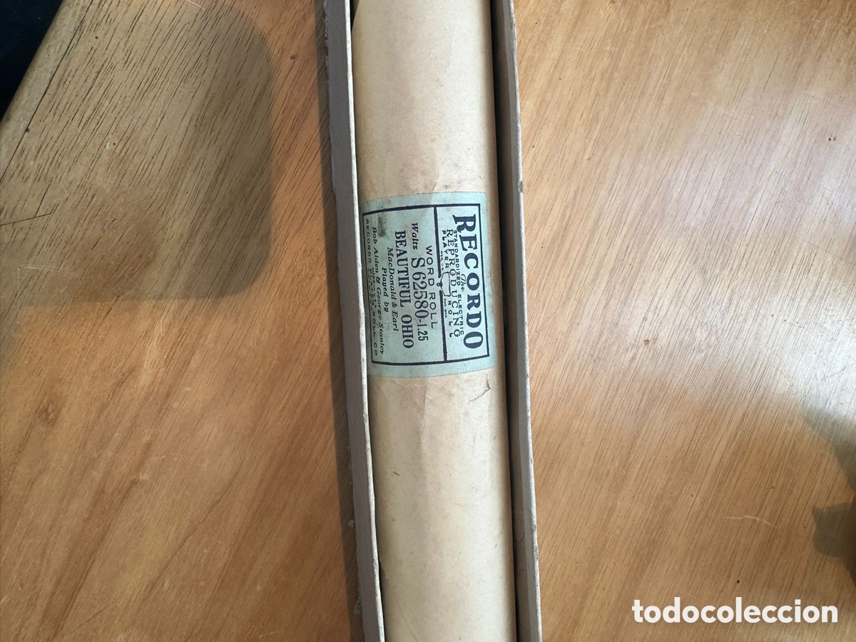 Antig&uuml;edades: 11 rollos de pianola - Foto 3