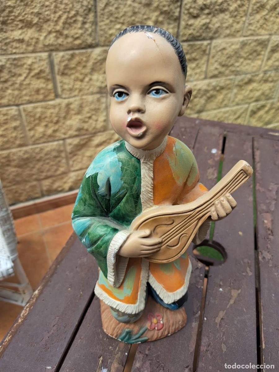 Antig&uuml;edades: Pareja figuras japonesas - Foto 5