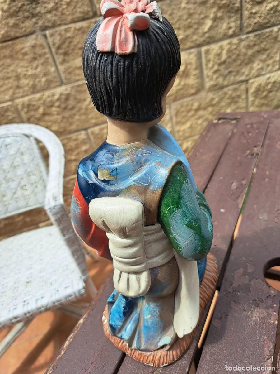 Antig&uuml;edades: Pareja figuras japonesas - Foto 10