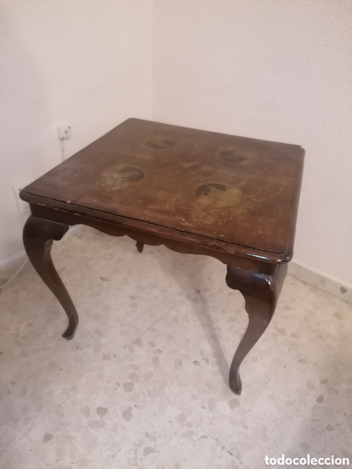 Antig&uuml;edades: Mesa antigua de los a&ntilde;os 50 - Foto 3