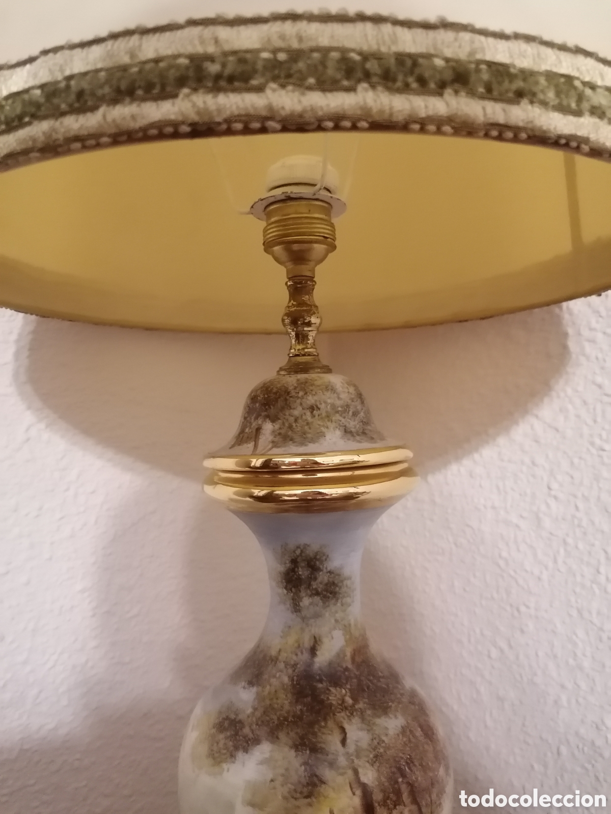 Antig&uuml;edades: Lampara antigua de mesa - Foto 1