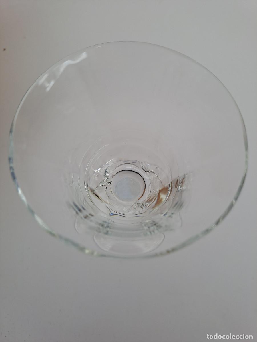 Antig&uuml;edades: 6 copas de licor de cristal de Bohemia - Foto 5