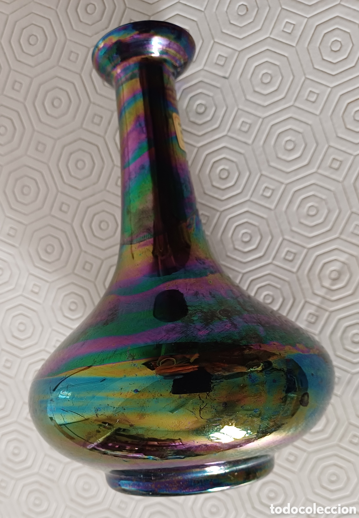Antig&uuml;edades: Jarr&oacute;n cristal murano iridescente - Foto 5