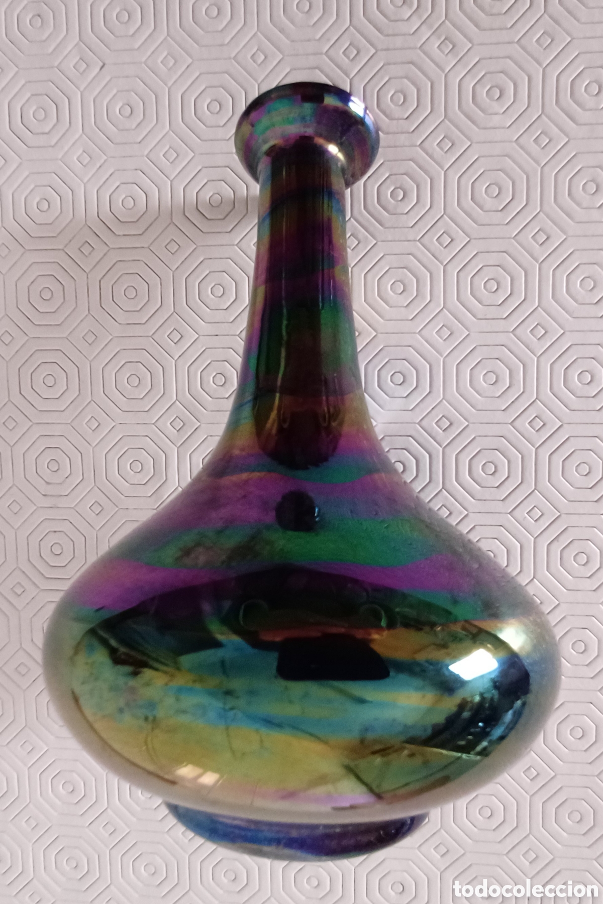 Antig&uuml;edades: Jarr&oacute;n cristal murano iridescente - Foto 1