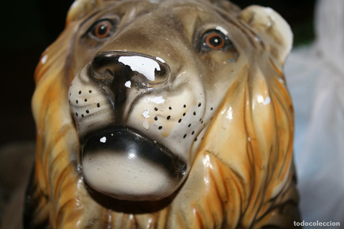 Antig&uuml;edades: ANTIGUA FIGURA DE LEON - Foto 12