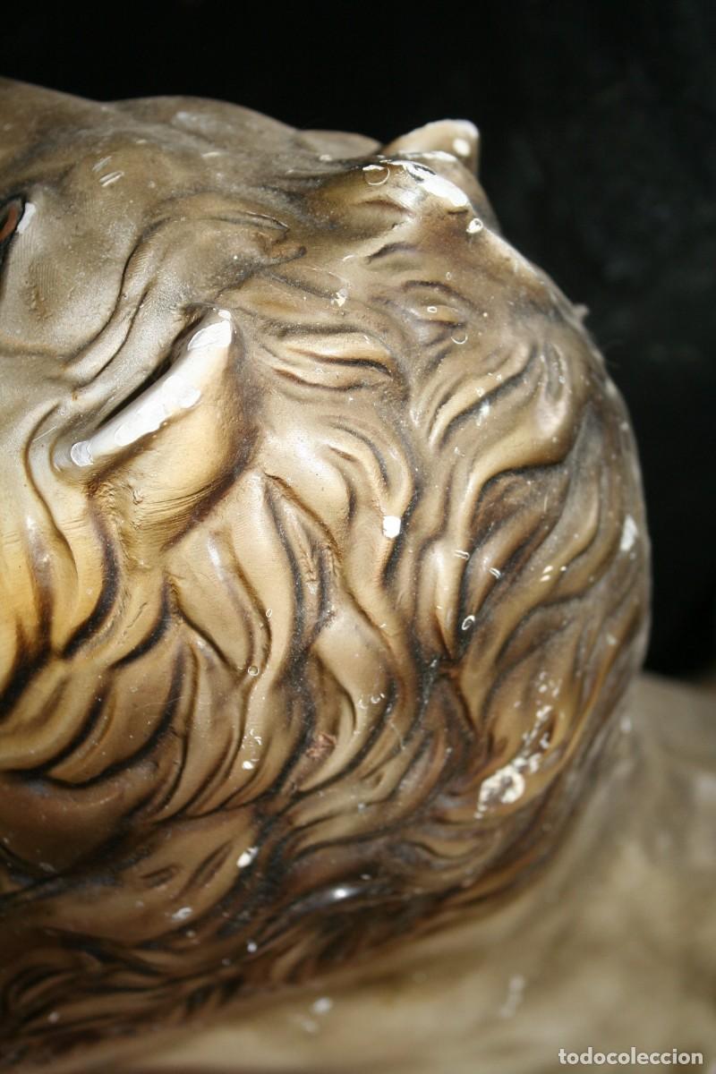 Antig&uuml;edades: ANTIGUA FIGURA DE LEON - Foto 14